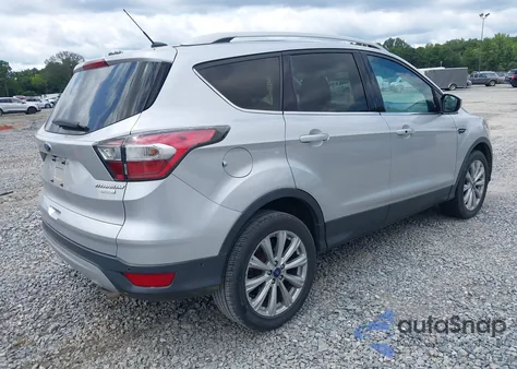 2017 Ford Escape Titanium из США, поврежденный, VIN 1FMCU0JD7HUA19017